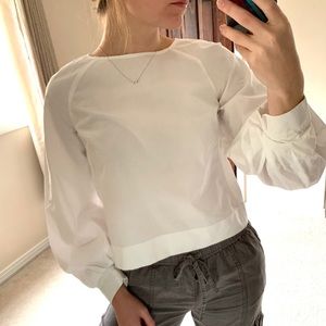 Aritzia White Blouse